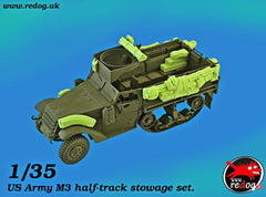 1/35 Us M3 Half track stowage set - v4