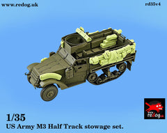1:35 Redog - US M3 Half Track Stowage set - v4