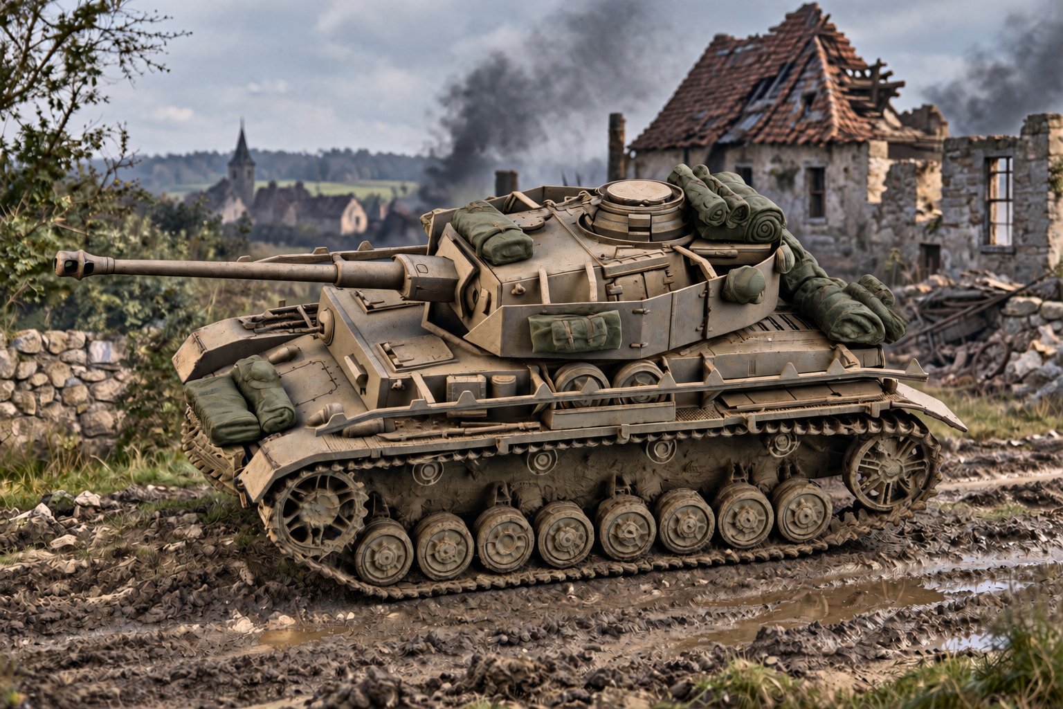 1/35 Redog German Panzer IV sowage set -  35v7