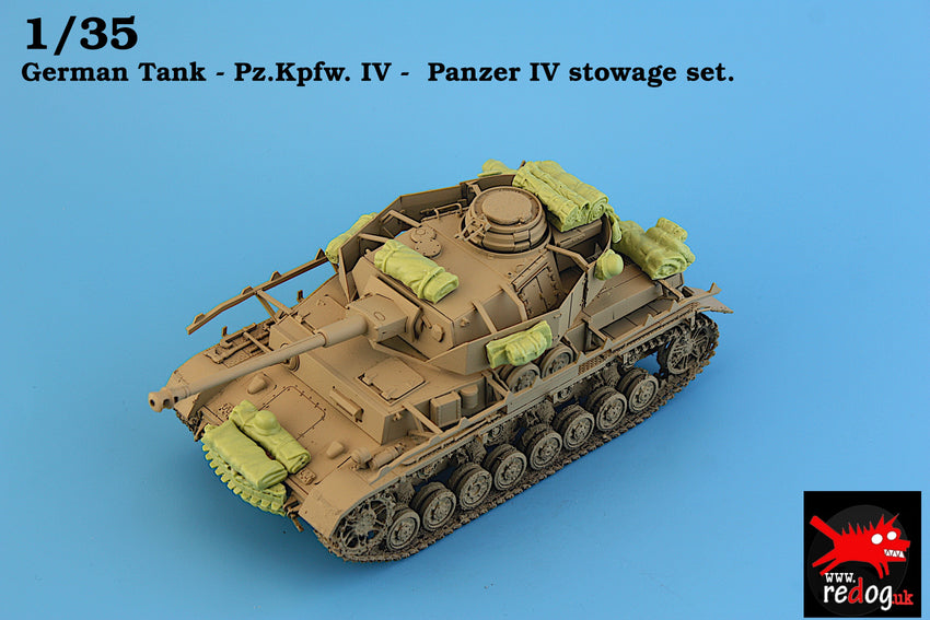 1/35 Redog German Panzer IV sowage set -  35v7