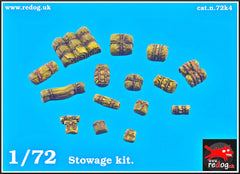 1:72 or 1:76 - Military Sacale Model Stowage Diorama Accessories Kit