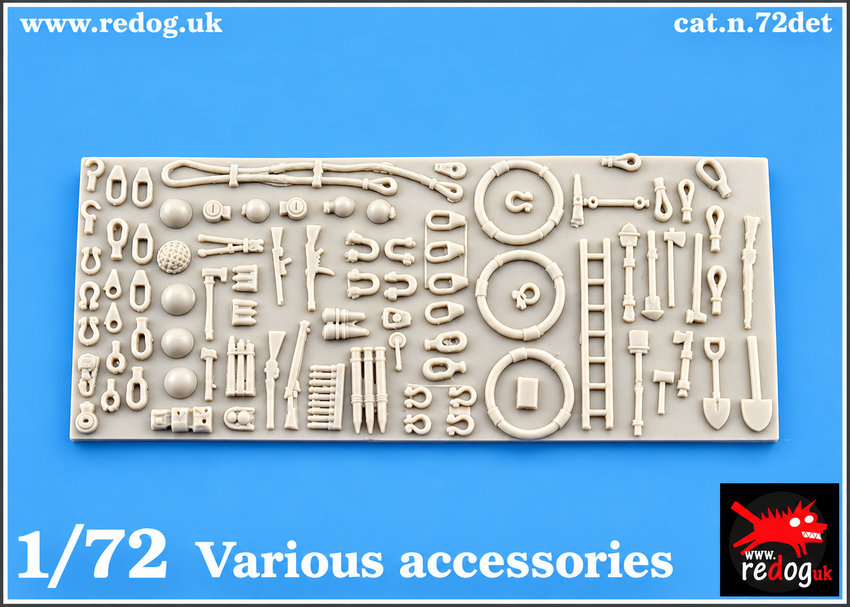 Redog 1:72  Detailing Sheet Kit