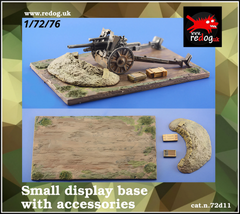1:72 Redog -   Gun Emplacement - Scale Model Display   Base kit /D10