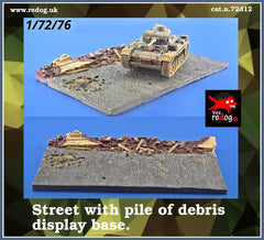 1:72 Display Base Small Diorama For Military Scale Model Vehicles /D12