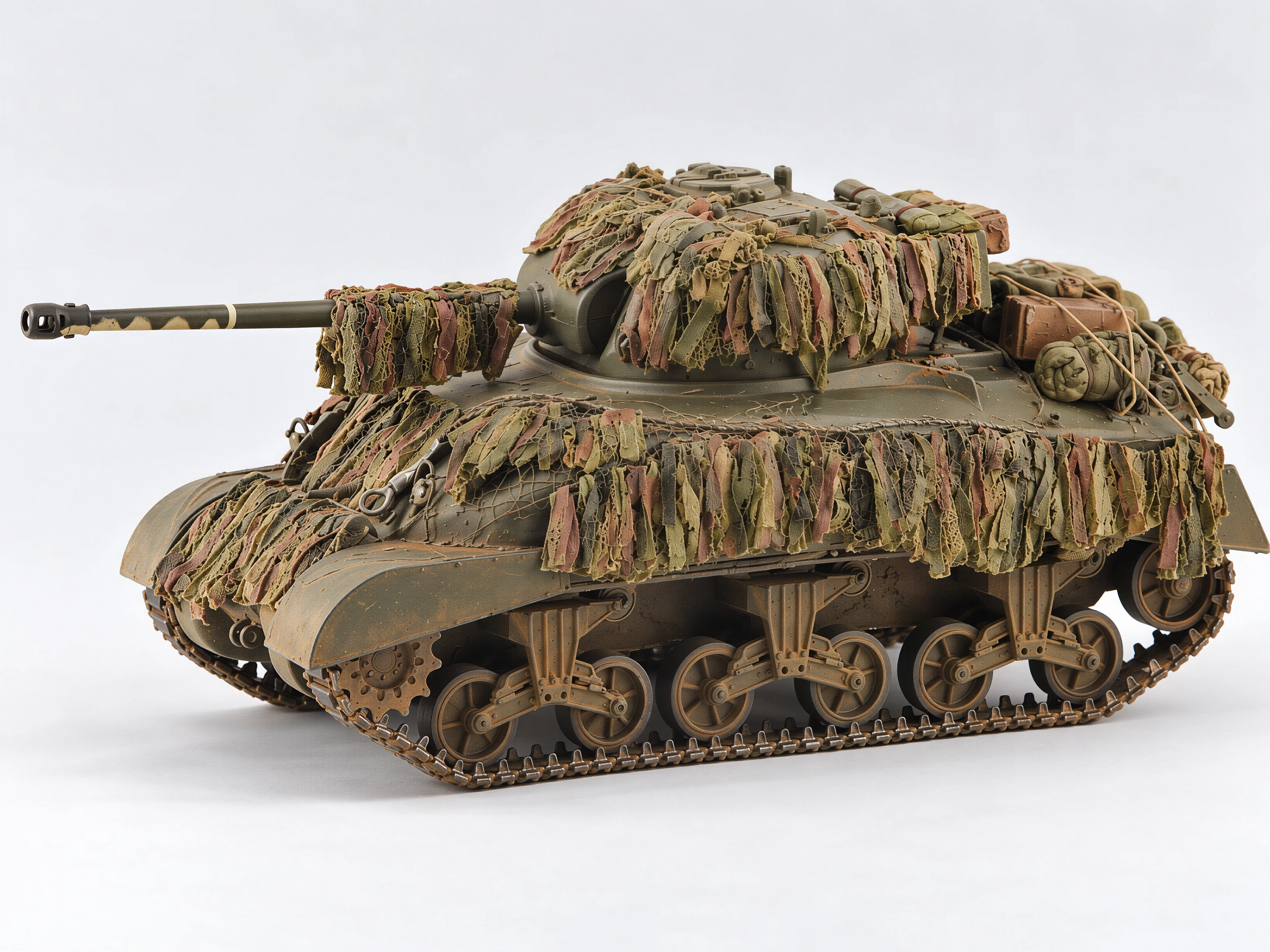 1:72 Sherman Firefly MKV  Stowage and Hessian Camouflage Strips Kit/ S4
