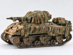 1:72 Sherman MK I Tank Scale Model Stowage and Hessian Camouflage Strips Kit /Shmkv