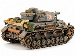 1/72 Panzer German IV Ausf. D Tank  Scale Model Stowage  set - 72pz4d