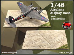 1:48 Redog - Scale Airplane Model Display Base /48Q2
