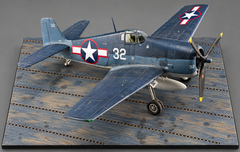 1:48 Redog -   Airplane  Model Display Base - US carrier deck. /Q4