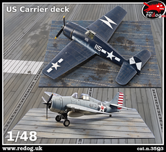 1:48 Redog -   Airplane  Model Display Base - US carrier deck. /Q4