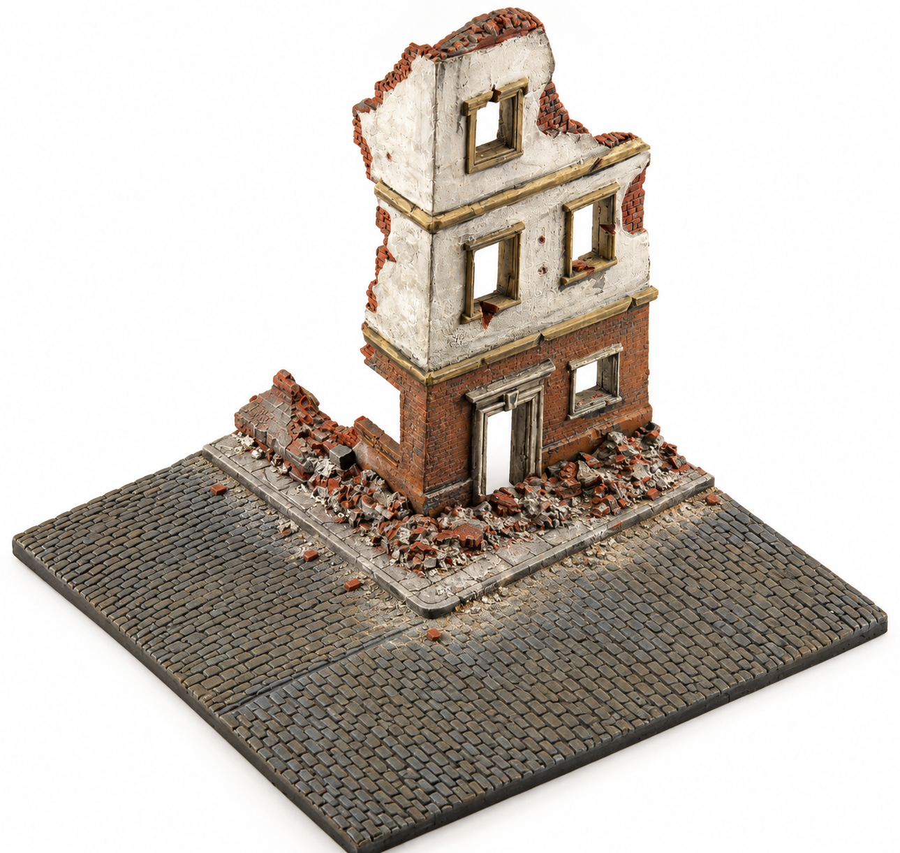 1:72 Redog - Ruined Building Corner Display Base