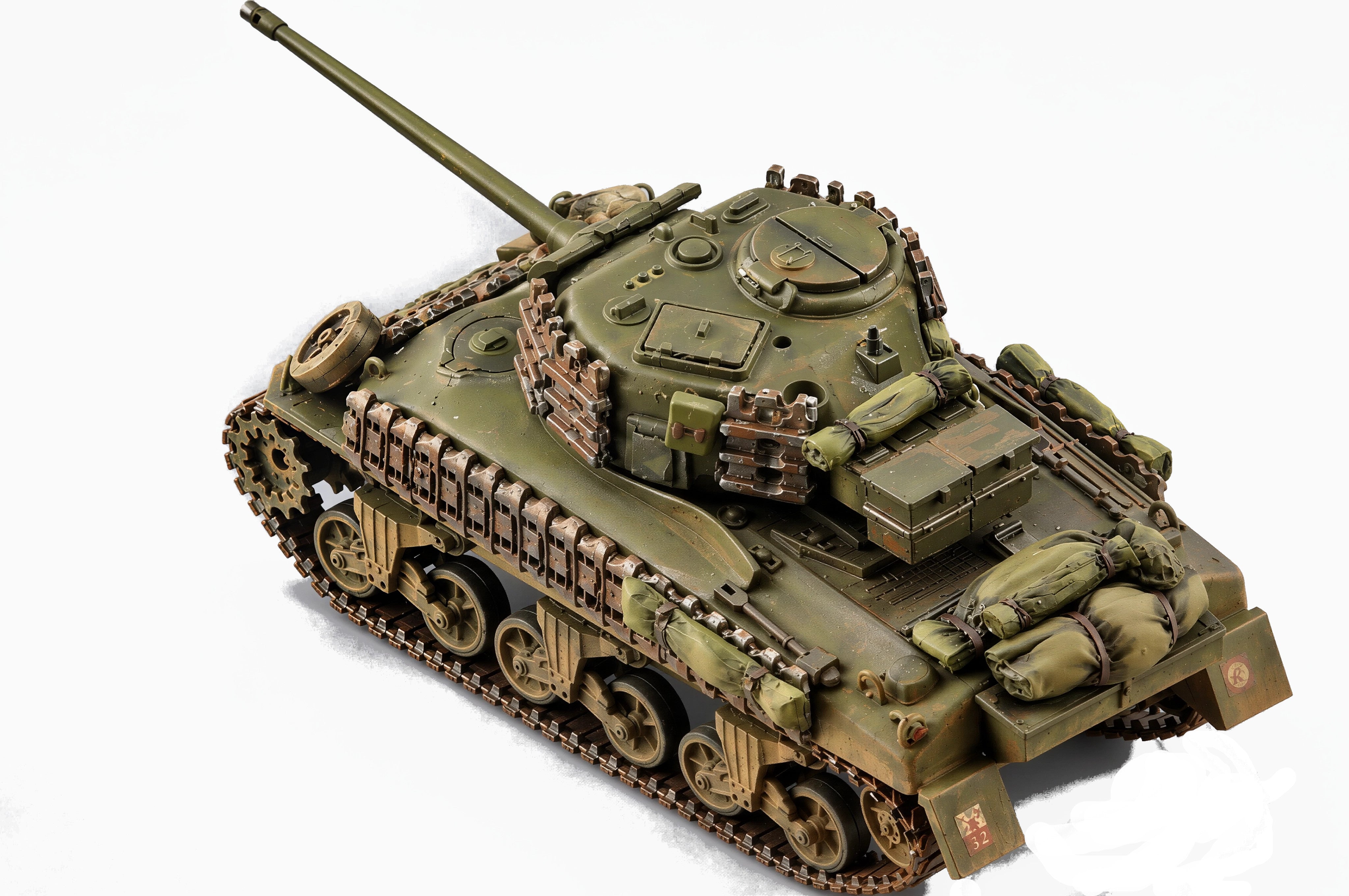 1:72:76 Sherman Firefly Additional Armour Tank Scale Model Stowage Kit /Sh7