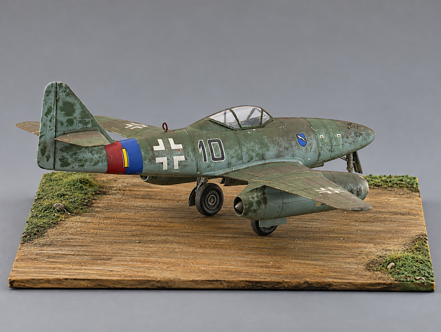 1:72 Redog -  Wooden Planks Display Base For Airplanes Scale Models Kits D25