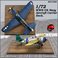 1:72 Redog -   WWII US Navy Carrier Deck  Display Base  - d28