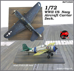 Redog 1/72  WWII US Navy Carrier Deck  Display Base  - d28