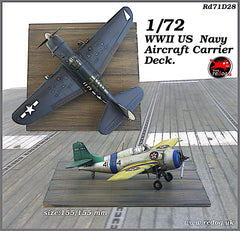 Redog 1/72  WWII US Navy Carrier Deck  Display Base  - d28