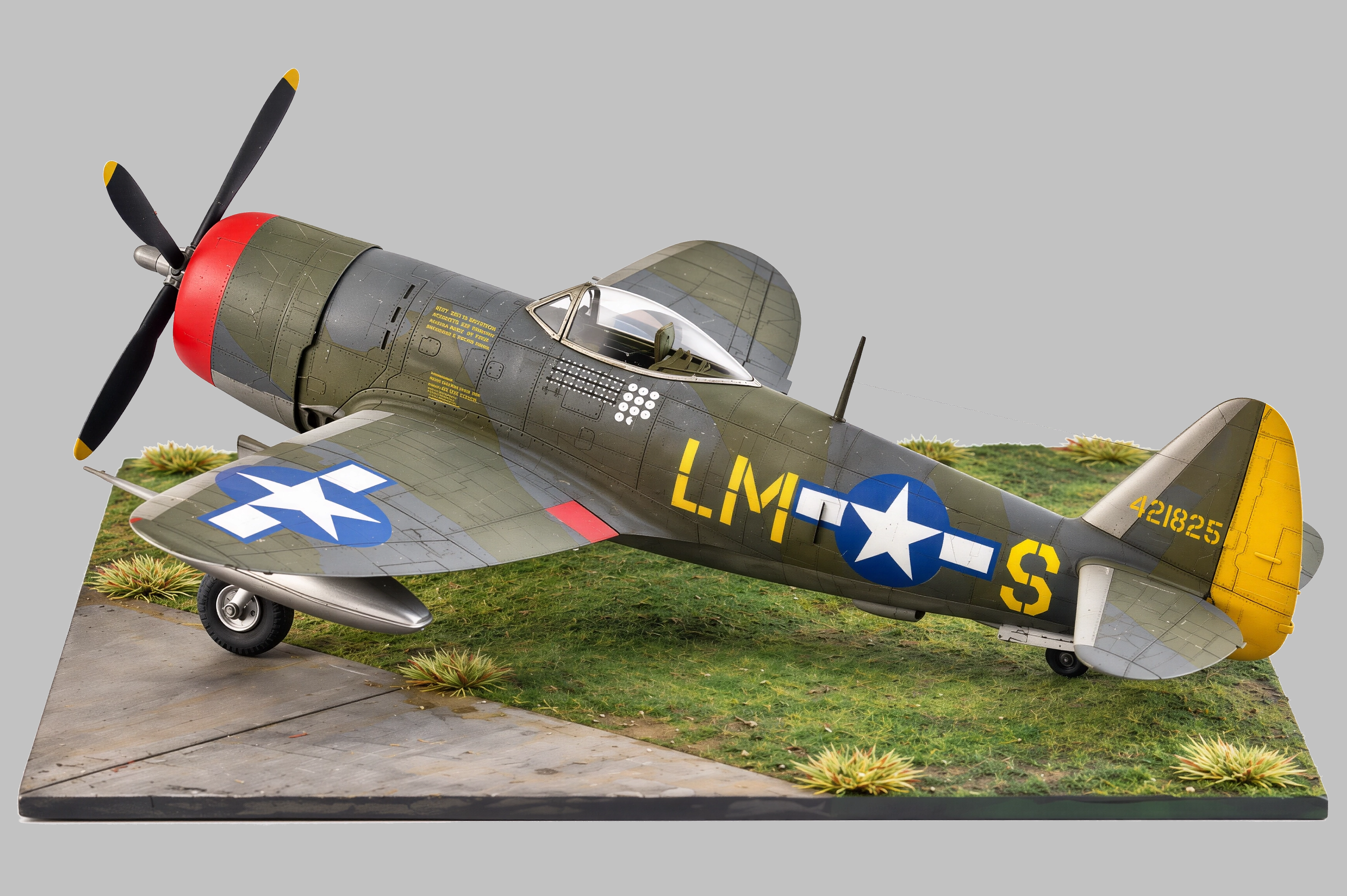1:72 Redog -  Airplane model kit display base - d31
