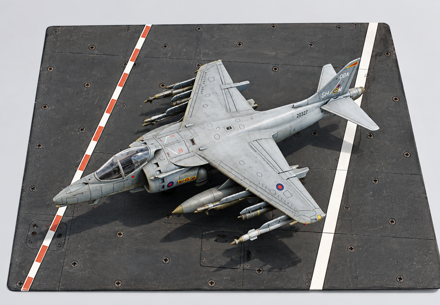 1:72 Modern US carrier deck display base - small