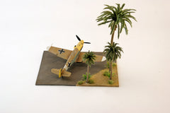 1/72 Display base - Marston mat with palm trees.