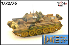 Redog 1:72/76 Crusader Tank Military Scale Modelling Stowage Diorama Accessorises