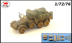 Redog 1:72:76 Krupp Protze Truck Military Scale Modelling Stowage Diorama Accessorises