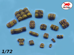 1:72 or 1:76 - Military Sacale Model Stowage Diorama Accessories Kit - redoguk