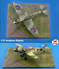 1/72 WWII Diorama Display Airfield Base For Airplane Scale Model Kits D31