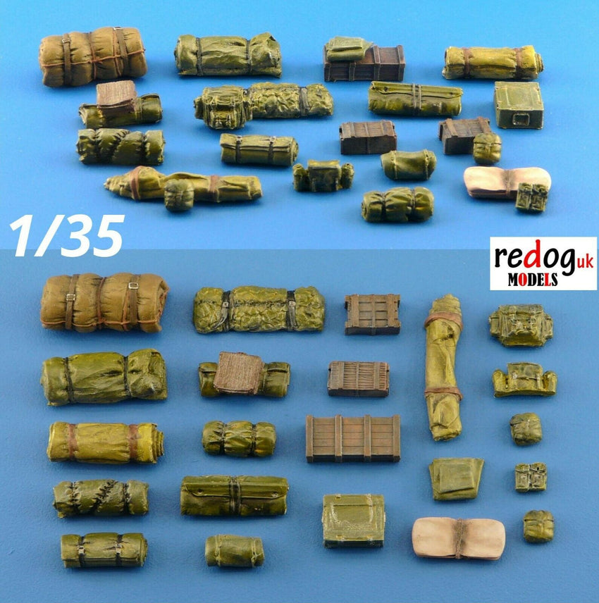 1/35  Military Scale Modelling Resin Stowage Diorama Accessories Kit 5 - redoguk