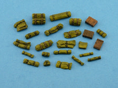 1:72 or 1:76 -  Military Scale Model Stowage Diorama Accessories Kit - redoguk