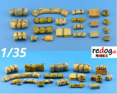 1/35  Military Scale Modelling Resin Stowage Diorama Accessories Kit 3 - redoguk