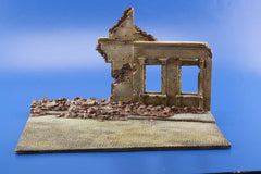 1/72 Ruins Diorama Diorama Display Base for Military Scale Model Tanks & Vehicles D8 - redoguk