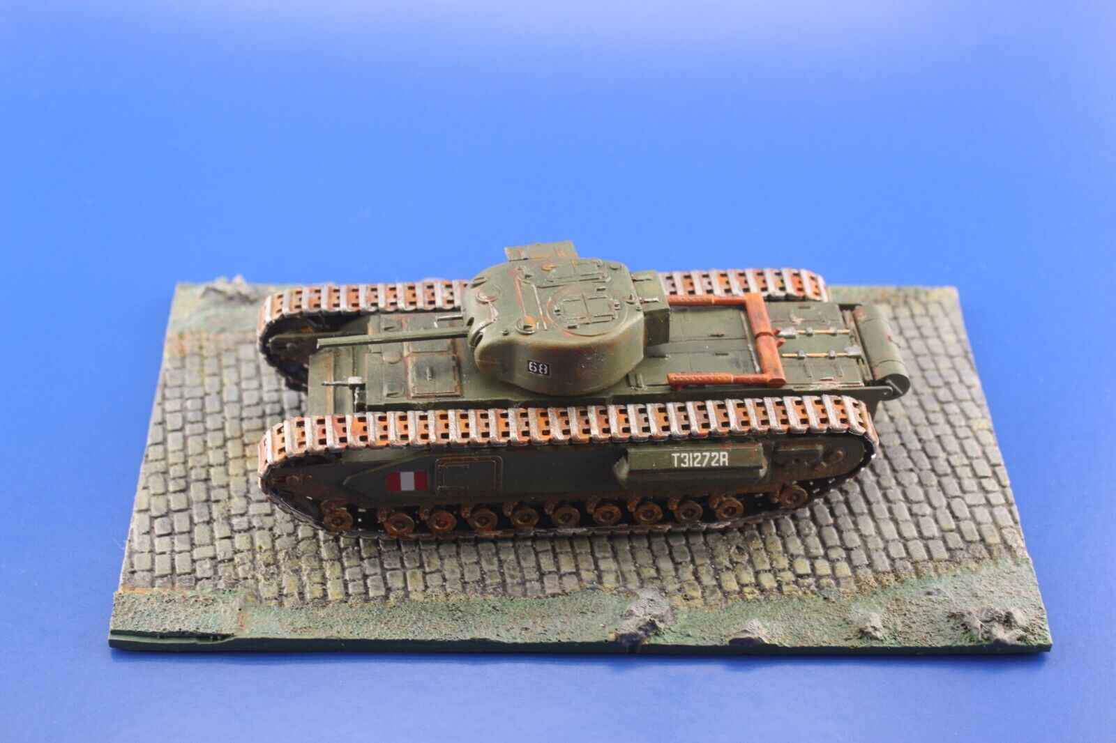 1/72 Diorama Display Base for Military Scale Model Tanks & Vehicles 1
