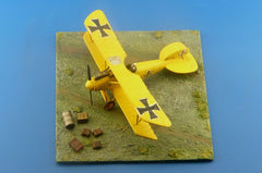 1/72 WWI Diorama Display Grass Field Base For Airplane Scale Models Kits D21 - redoguk