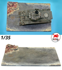 Redog 1/35 DispalyBase / diorama for vehicle / tank model kit  /U5