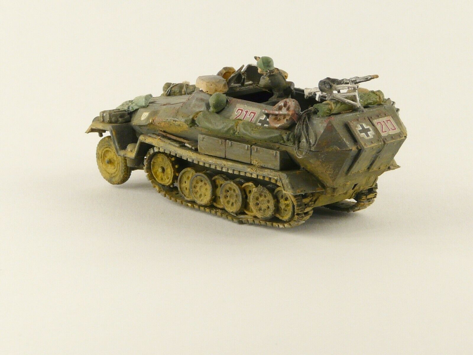 1:72 or 1:76 Sd.Kfz.251 Hanomag Tank Military Scale Model Stowage Kit Accessories - redoguk