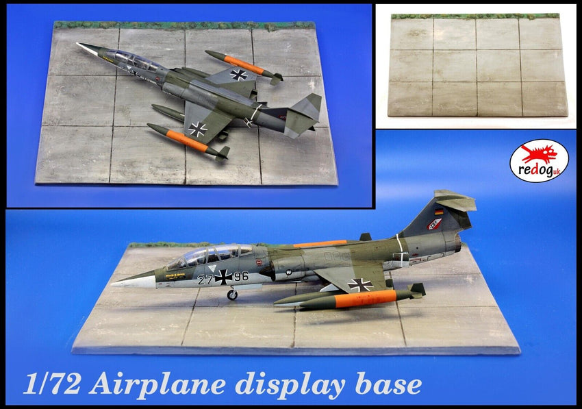 1/72  Carrier Deck Modern Scale Model Airplane Display Base - redoguk