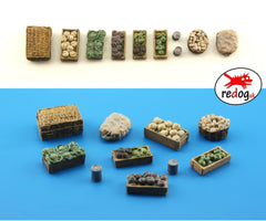 1/35 Military Provision - Food Supply Set for Diorama and Scale Model kits - redoguk