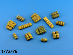 1/72 Cargo Military Stowage Tents Rolls - Scale Modelling Kit Accessories 6 - redoguk