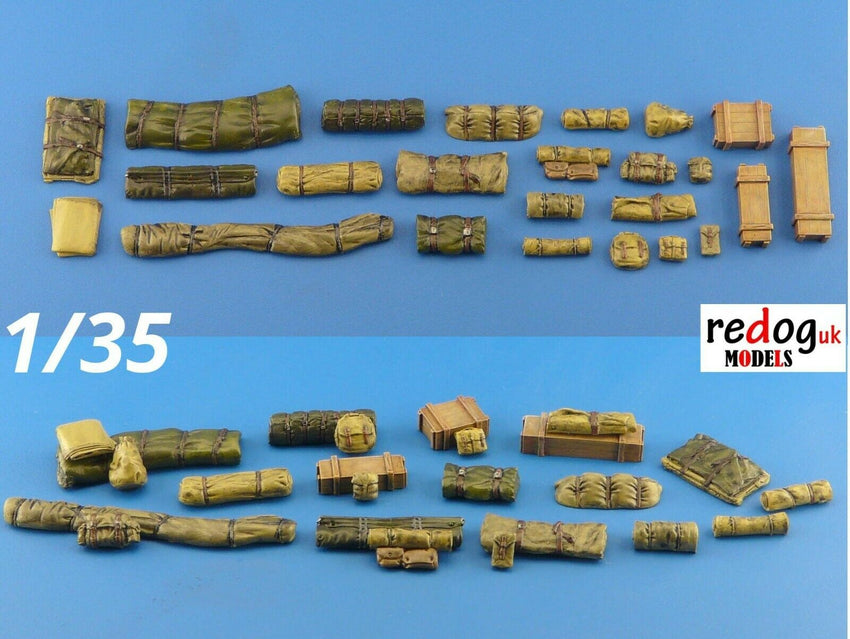1/35 Military Scale Modelling Resin Stowage Kit Diorama Accessories Kit 6 - redoguk