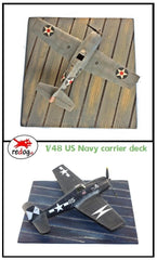 Redog 1/48 Scale Airplane Scale Model Display Base - US carrier deck - redoguk