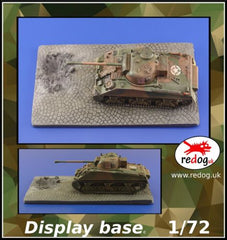 1/72 Long Diorama Display Base For Military Scale Model Vehicles D11