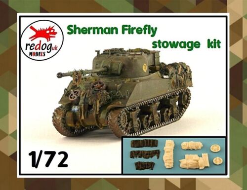 1/72/76 M4 Sherman Firefly MKV Tank Military Scale Model Stowage Kit Accessories S5