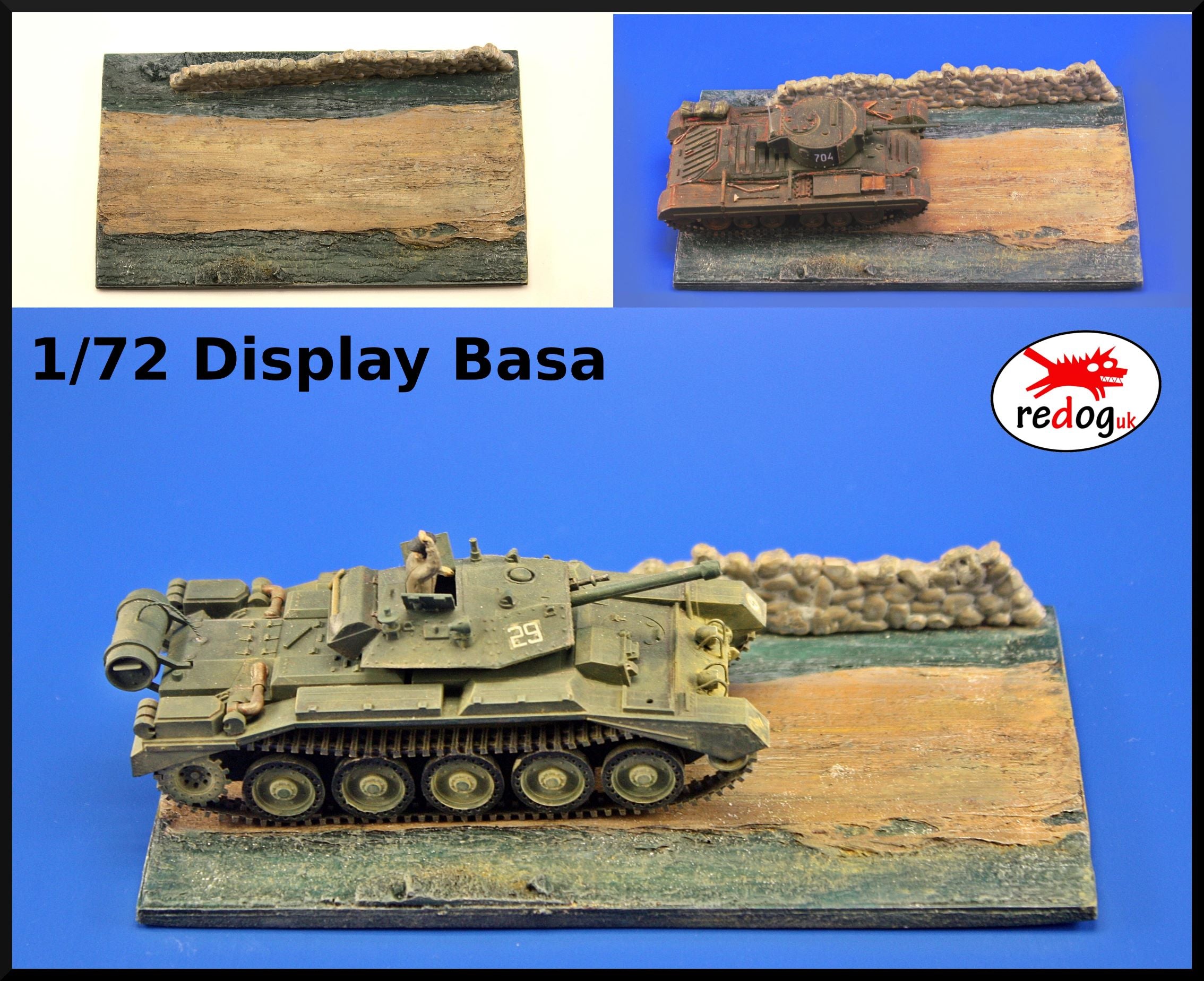 Scale Modle Display 1/72 Display Base Dioramas – redoguk